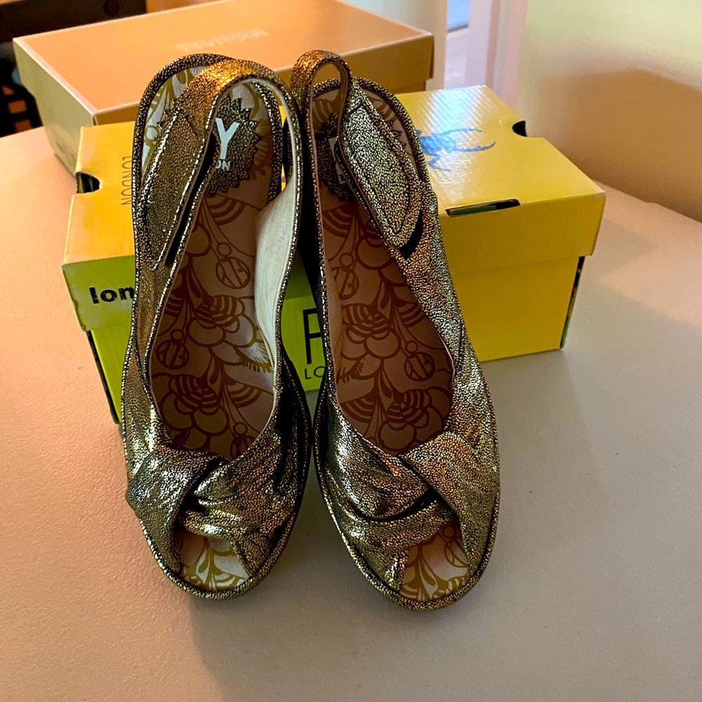 Fly London sandals, size 6